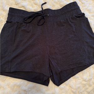 Grey cotton shorts